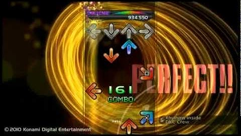 PS3 DDR "Rhythms Inside" Challenge mode AA FC