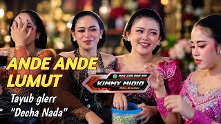 ANDE ANDE LUMUT || TAYUB GLERR DECHA NADA SEBLAK SAMPUR MEDAK VERSION
