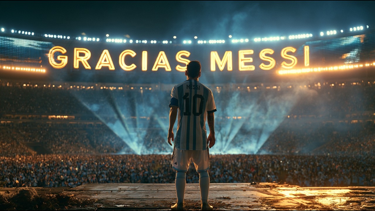Tribute Rave Gracias Leo 🇦🇷 Messi Farewell Tribute | Stadium Rave & Electronic ...