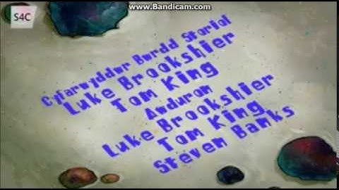 SpongeBob SquarePants - Le Big Switch Title (Welsh)