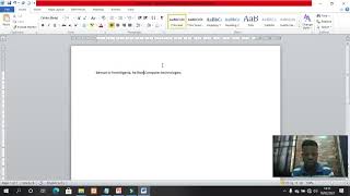 Class 3: Introducing MS Word 2010 - Formatting text - Part 5