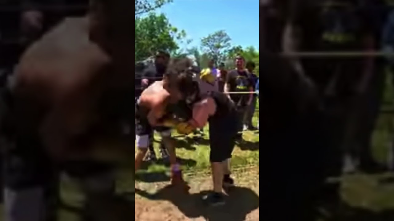 He was all on him