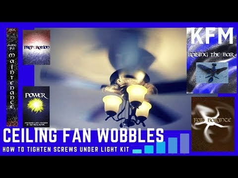 Ceiling Fan Wobbles Clicking Loose Blades How To Tighten Blade