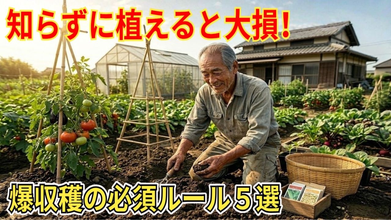 ［野菜人］ V1B108 [Absolutely Fail-Proof] Stop Planting That Way Right Now! 5