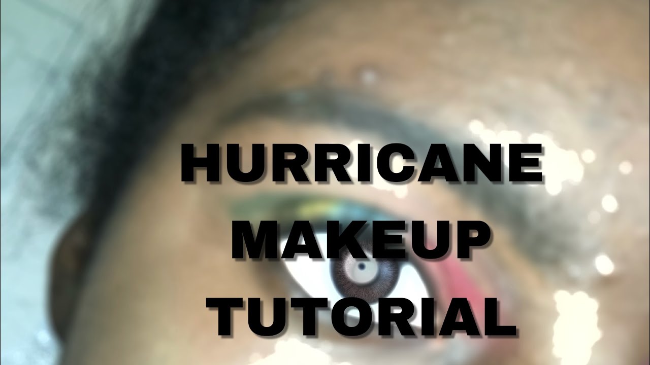 hurricane florence makeup look YouTube