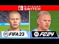 FIFA 23 vs FC 24 | Nintendo Switch Comparison  (FPS + Graphics)