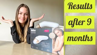 Braun silk expert pro 5 ipl hair removal full review| 9 months results