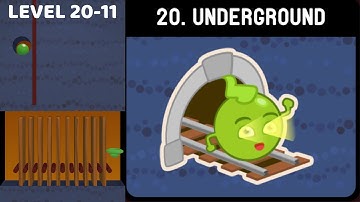 Dig it! Chapter 20 Underground  -  Level 20-11 - Solution
