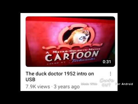 TOM AND SCORE THE DUCK DOCTOR (1952)ON DSBVD