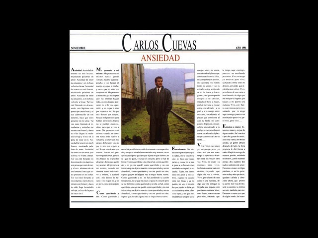 Carlos Cuevas - Soy De Ti - YouTube