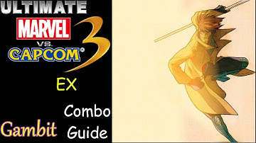 [Ultimate Marvel vs Capcom 3: EX] pecks Combo Guide of Gambit [PC]