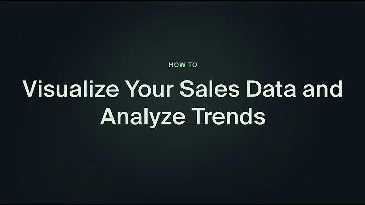 Mastering Sales Data Analysis: A Step-by-Step Guide