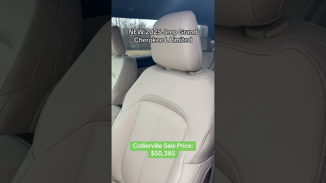 NEW 2025 Jeep Grand Cherokee L Limited