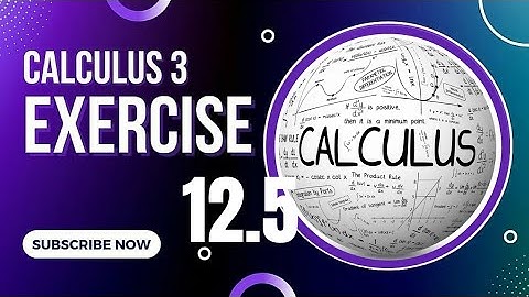 Thomas calculus||Exercise 12.5||question#39to60||14edition||sameen akhtar.