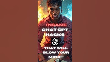 5 Insane ChatGPT Hacks #chatgpt #openai #tech #coding #artificialintelligence #ai #deepseek #agi