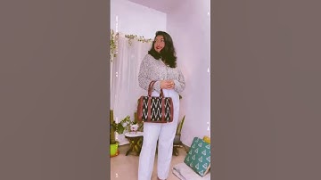 Styling with my Zouk bag | Ikat Wave Handbag