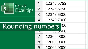 Rounding numbers vs showing less decimal places