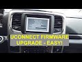UConnect Firmware Software Upgrade for RAM 1500 (2014-2018)