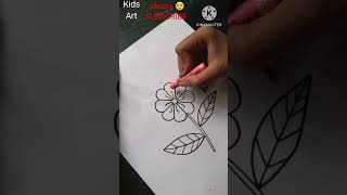 Love Happiness Easy Flower Drawing 