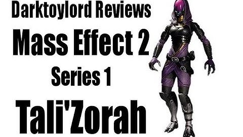 Darktoylord Reviews: Mass Effect 2 Series 1 Tali Action Figure By DC Direct