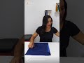 Dobra de camiseta regata #short