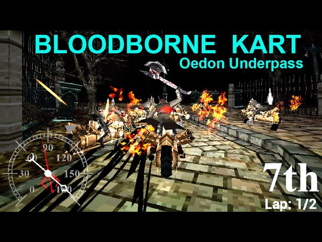 Bloodborne Kart gameplay revealed