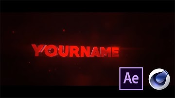 NEW FREE INTRO 3DTemplate #133 | Cinema 4D & After Effects + Tutorial NOW TO EDIT