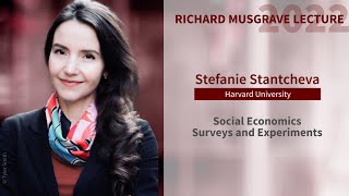 Richard Musgrave Lecture 2022: Social Economics Surveys and Experiments