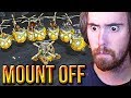 Asmongold Faces His Viewers In A MOUNT OFF Competition - The Closest One Ever!