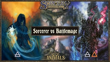 SORCERER (💨) vs BATTLEMAGE (💨/🔥), Sorcery: Contested Realm Gameplay