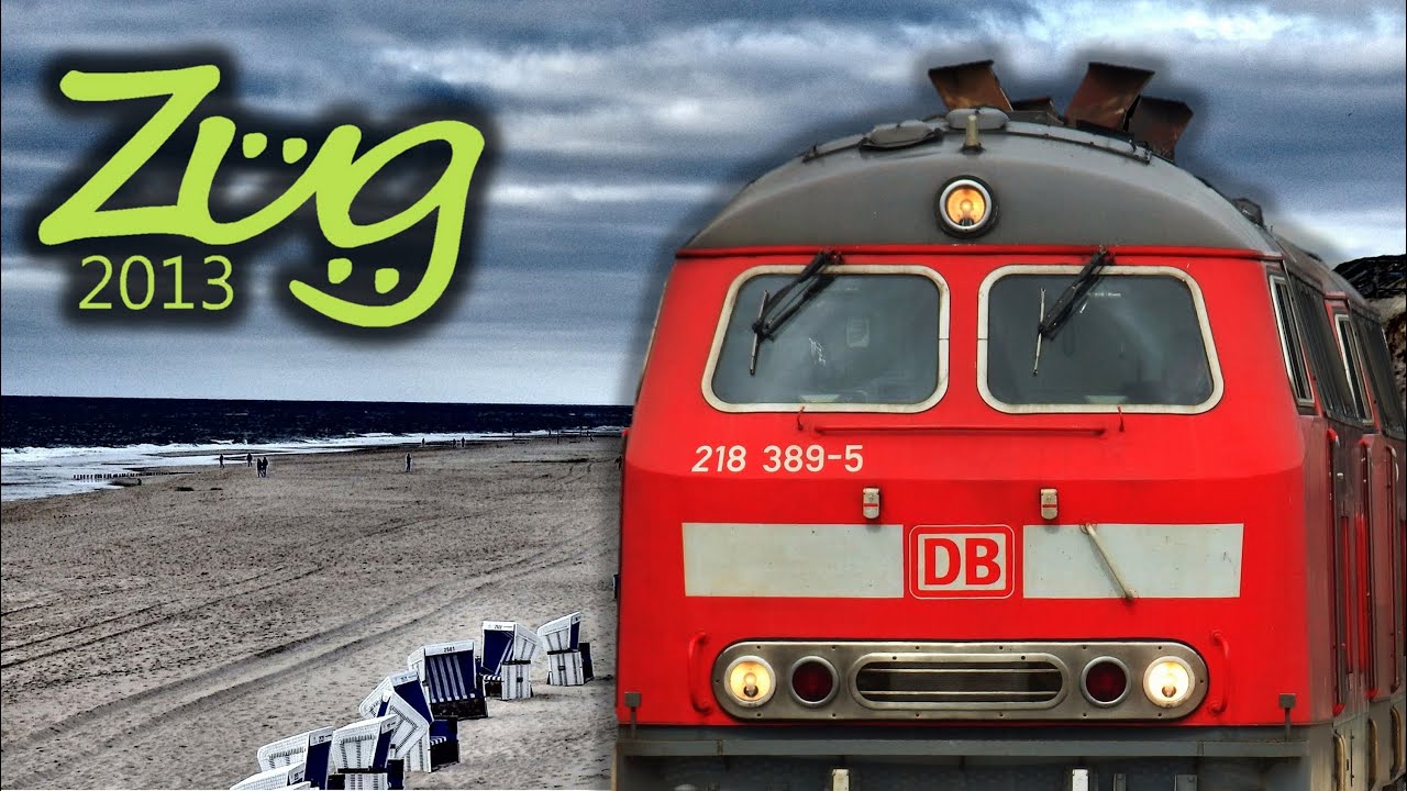 dokumentationszentrum obersalzberg Zug2013: Bahnhöfe auf Sylt (2015) - u.a. Westerland, BR218, NOB, IC