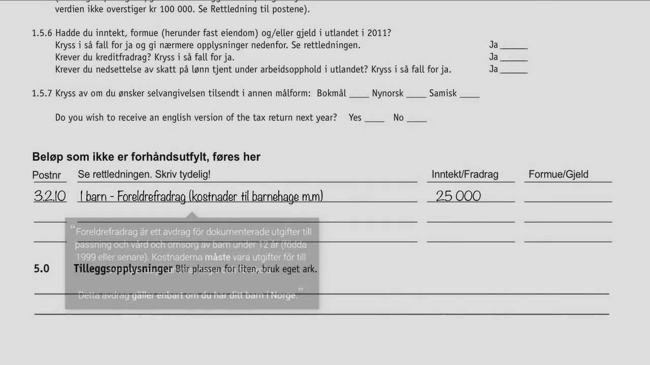 Foreldrefradrag - Deklarera i Norge | Cribs Norge