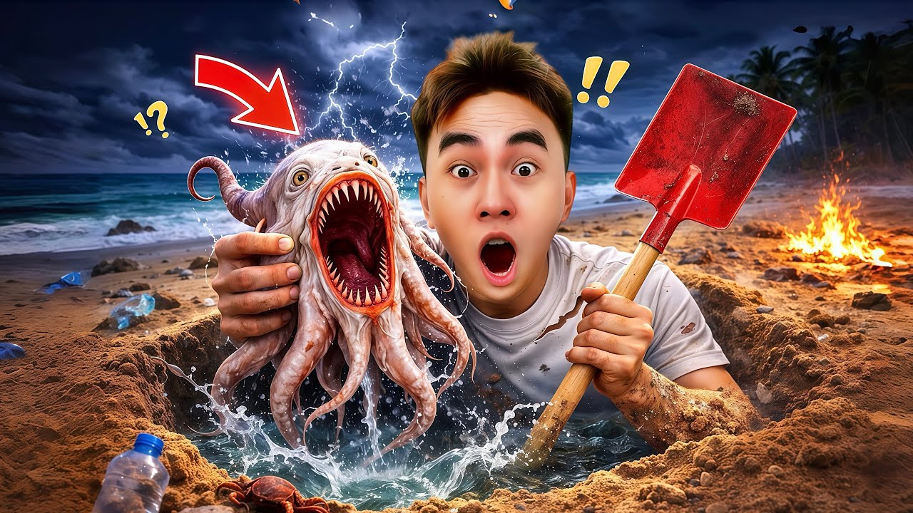 Tôi Tìm Sinh Vật Kỳ Lạ Ở Bãi Biển - Nguyễn Chí Thanh.