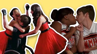 glee's best background moments