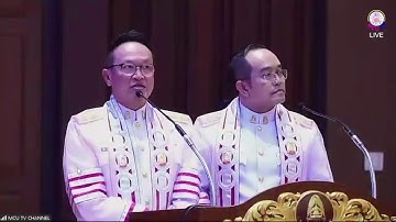 MCU TV: ถ่ายทอดสด พิธีซ้อมรับปริญญา มหาวิทยาลัยมหาจุฬาลงกรณราชวิทยาลัย ประจำปี ๒๕๖๗