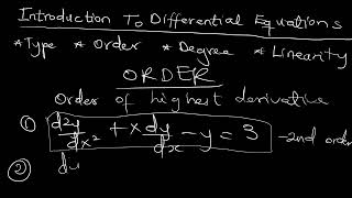 Ep1 Introduction to Differential Equations ( Differential Equations)