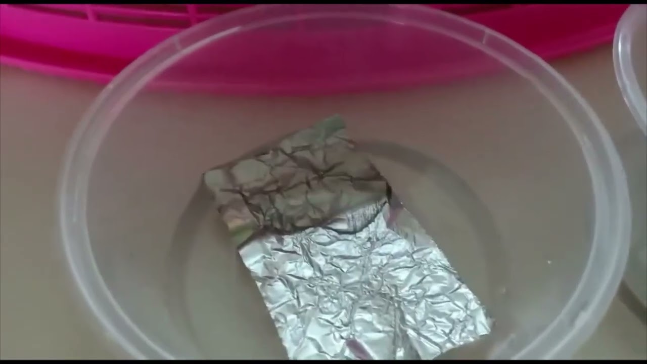 Reaction Of Iron, Copper, Aluminium With Water, Vinegar And Bleach