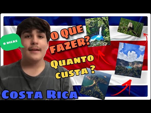 Video O que FAZER em costa rica!! QUANTO CUSTA PARA VIAJAR ?? - youtube