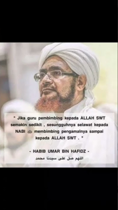 story malam jum'at habib umar bin hafidz