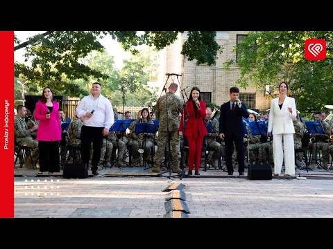У День міста для переяславців виступив зразково-показовий оркестр Збройних Сил України