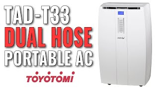 Toyotomi TAD-T33 Dual Hose Portable Air Conditioner - On Par With A Window Unit? by LDSreliance 772 views 9 months ago 5 minutes, 24 seconds