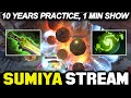 10 Years Practice for 1 minute Show | Sumiya Invoker Stream Moment #2329