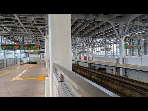 Hayabusa 8 approaching, broadcast on Saturday, July 11, 2026, around 6:37.#ShinAomoriStation#Toho...