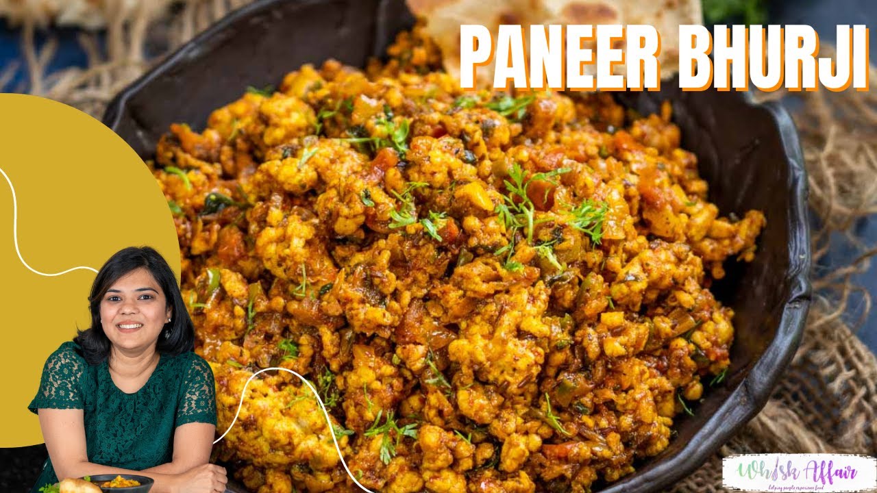 Paneer Bhurji (Indian Style Scrambled Cottage Cheese)