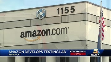 New COVID-19 testing facility under construction by Amazon but only for Amazon