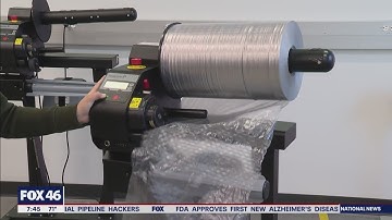 Inside Look: How bubble wrap is being recycled in the Queen City