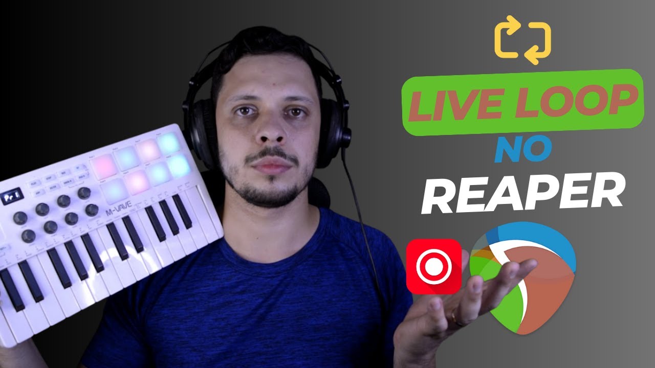 Live Looping in Reaper: Step-by-Step + SMK-25 MIDI Controller