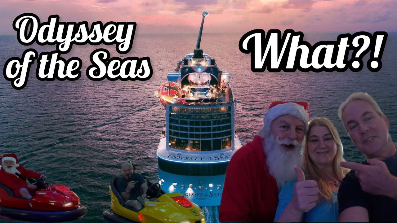 BUMPER CARS with SANTA?! Day 3 on Odyssey of the Seas 🚗🎅 