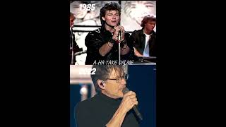 A-ha - Take On Me: 1985 vs 2022  37 anos se passaram... e a magia continua intacta. #TakeOnMe #Aha
