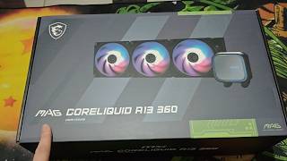 MSI MAG CoreLiquid A13 360 - Unboxing